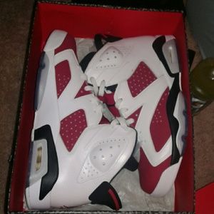 Jordan's 6s carmine